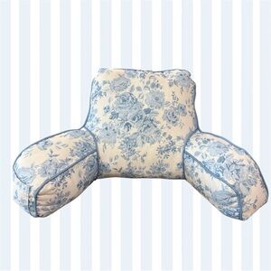 Shabby Chic Blue Floral Pillow
